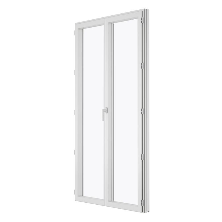 Porte-fenêtre PVC blanc Héméra sur mesure | Lapeyre