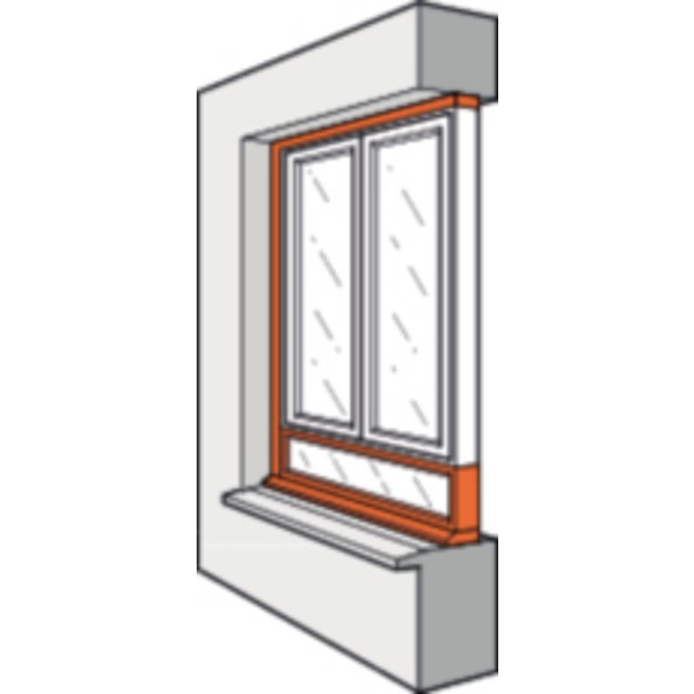 Imposte vitrée Classic PVC - Fenêtres