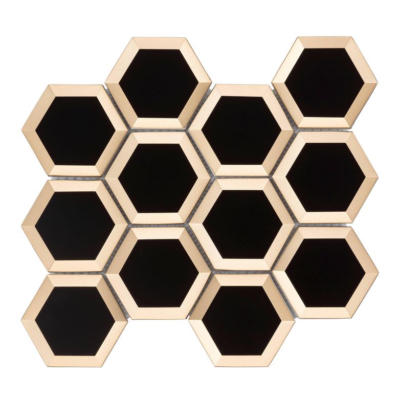 Carrelage mosaïque KATARINA hexagone 22.3 x 25.8 cm - Carrelage - Lapeyre