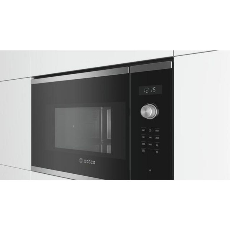 Micro-ondes solo  inox Bosch BFL554MS1F-Lapeyre