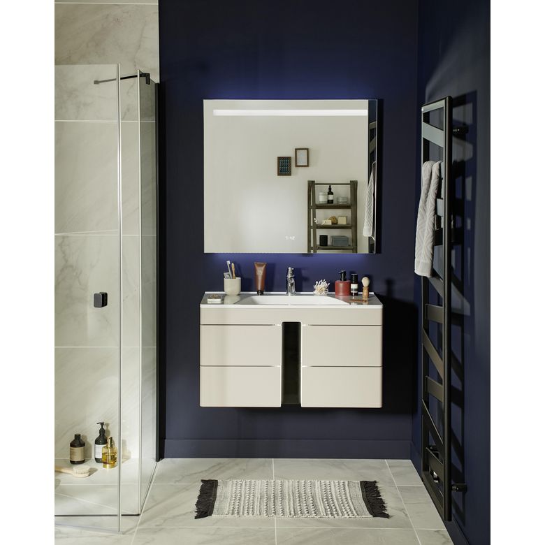 Miroir lumineux de salle de bains DECIBEL bluetooth - Salle de bains - Lapeyre