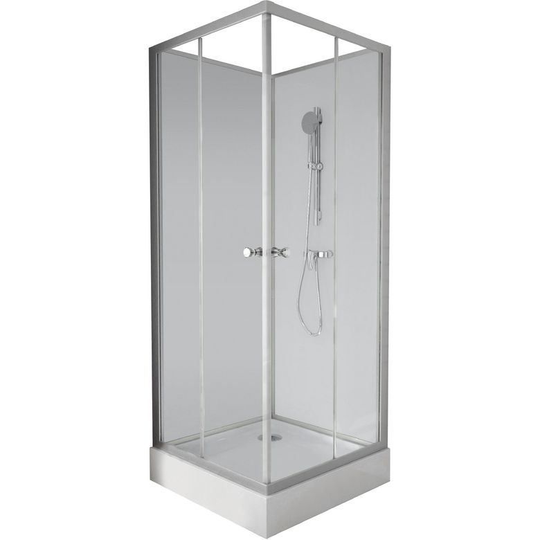 Cabine de douche intégrale carrée SODA- Lapeyre
