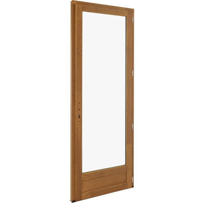 Porte-fenêtre Ode Chêne 1 vantail à clé - Fenêtres