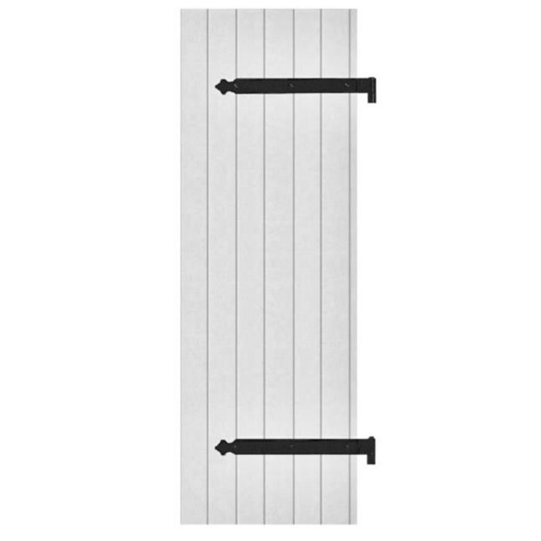 Volet PVC simple Contre-pentures, pentures posées 2 vantaux - Fenêtres