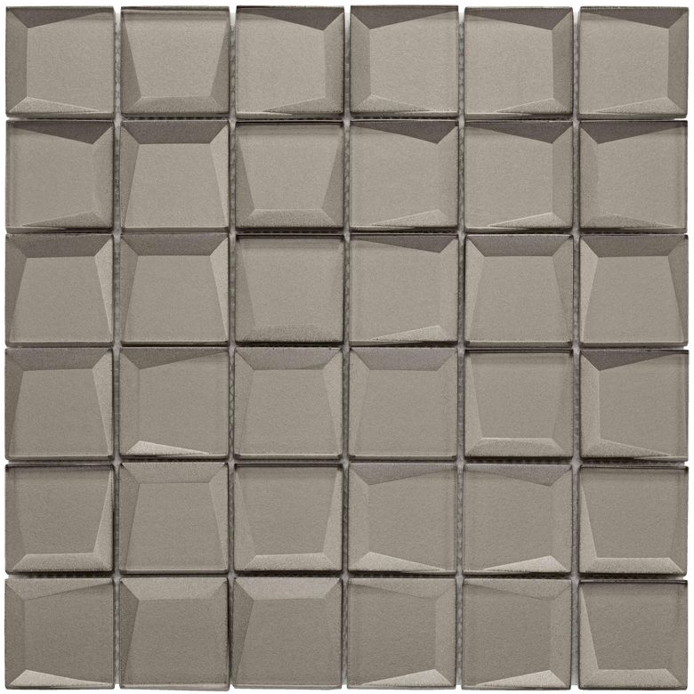 Carrelage mosaïque BISEAUTE 29,8 x 29,8 cm - Carrelage - Lapeyre