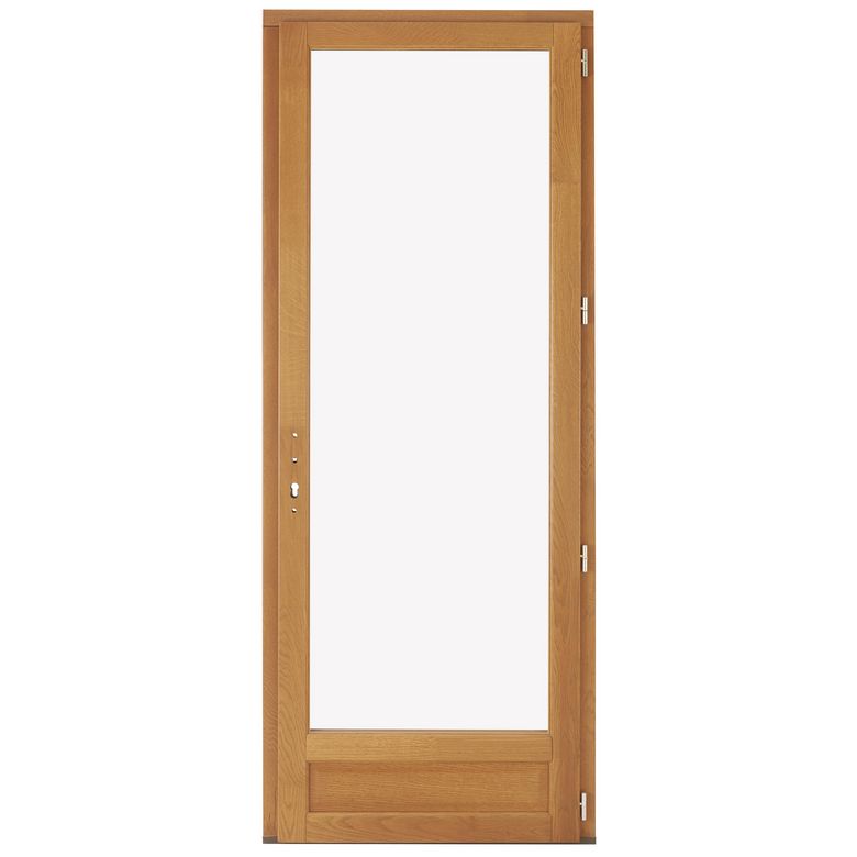 Porte-fenêtre Ode Chêne 1 vantail à clé - Fenêtres