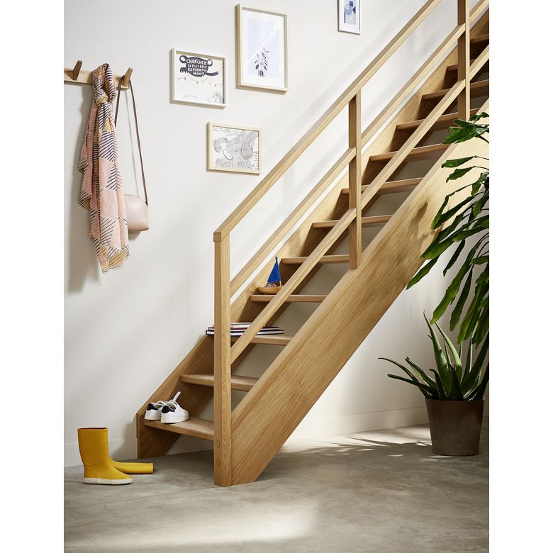 Escalier Aria Avec Rampe Eden Escaliers