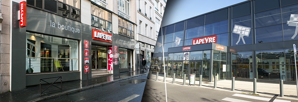 Les boutiques et magasins Lapeyre