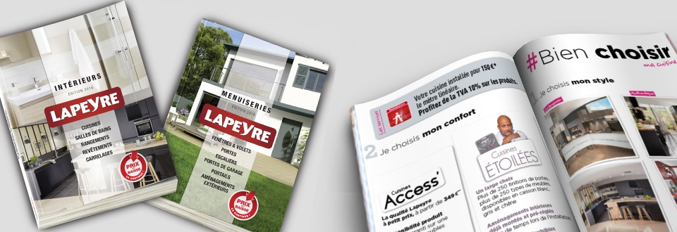 Les catalogues Lapeyre
